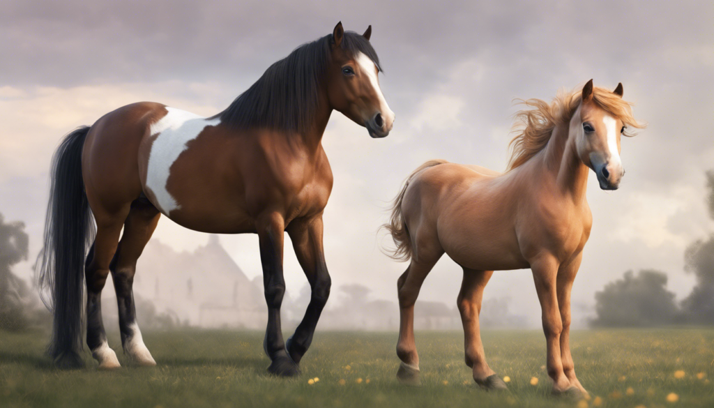 découvrez la différence entre un poney et un cheval et apprenez à les distinguer dans cet article explicatif.