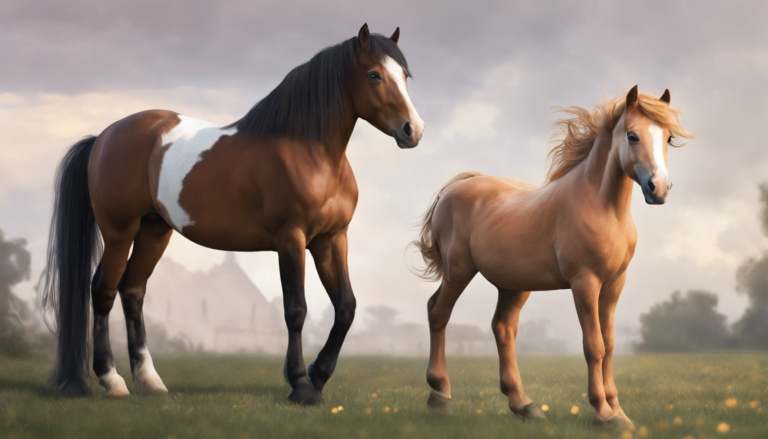 découvrez la différence entre un poney et un cheval et apprenez à les distinguer dans cet article explicatif.
