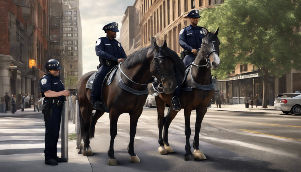 découvrez comment la patrouille policière à cheval apporte une présence rassurante dans nos rues, favorisant la sécurité et le lien avec les citoyens. un symbole de tradition et de modernité au service de la communauté.