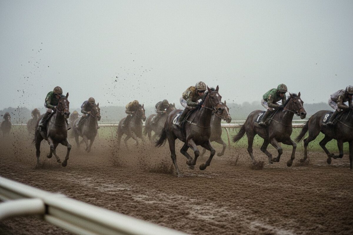 Terrain lourd au galop : 5 indices pour repérer les chevaux à jouer