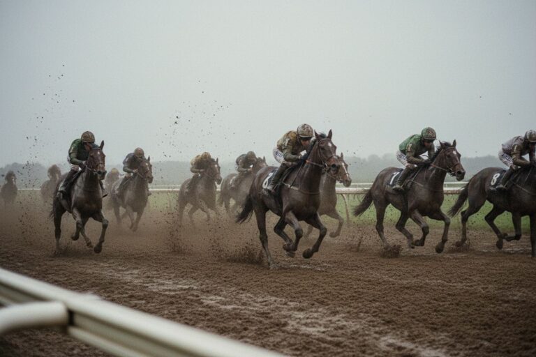 Terrain lourd au galop : 5 indices pour repérer les chevaux à jouer
